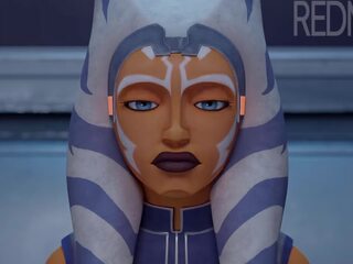 Bintang wars - ahsoka tano jedi latihan mengisap penis (animation dengan suara)