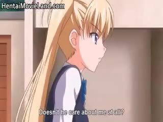 Nasty lascivious Blonde Big Boobed Anime femme fatale Part5