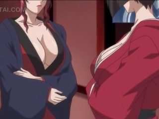 Smashing hentai mật ong sự nịnh hót và nhảy to một thứ cuốc